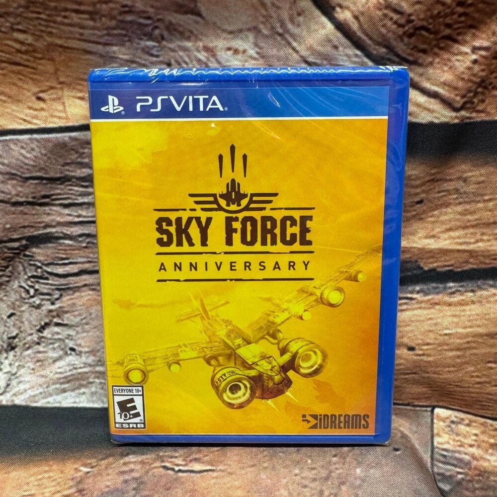Sky Force Anniversary Limited Run Games LRG #115 Sony PS Vita PlayStation New